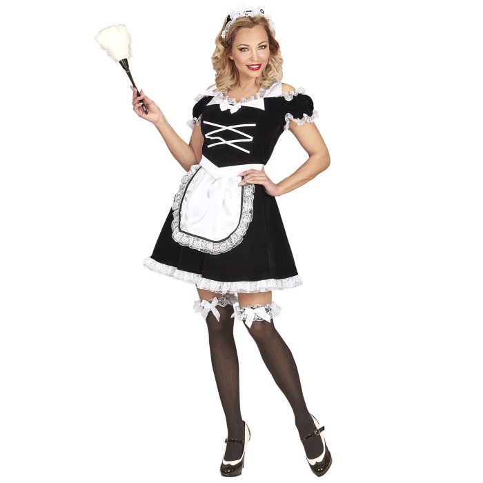 Stuepige kostume med hovedpynt