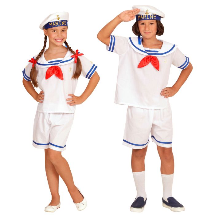 Retro sømand kostume til børn