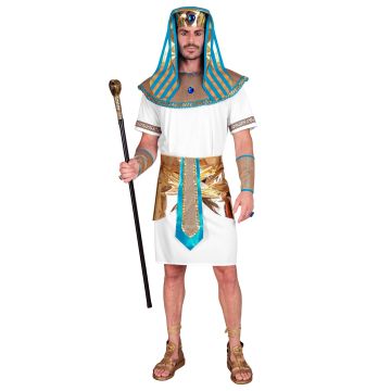 Farao kostume i hvid til herrer