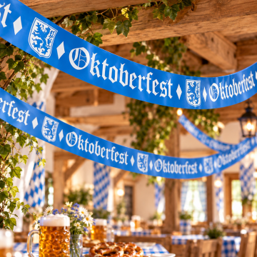 Oktoberfest dekorationsbaner 500x8 cm