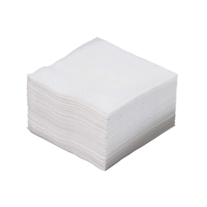 Hvide servietter 2-lags 100x - 33x33 cm