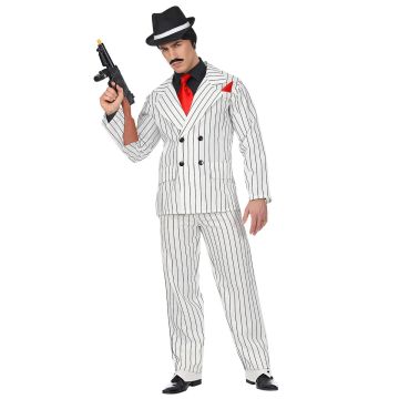 Gangster kostume til herrer med jakke