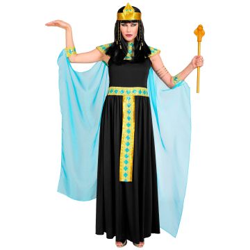Cleopatra kostume i sort til damer