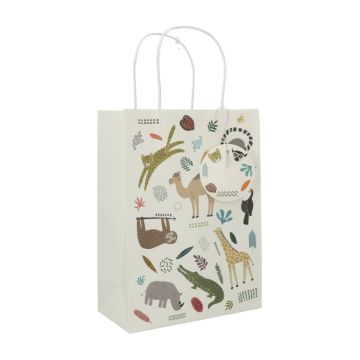 Gaveposer med zoo motiver 6x - 27x20 cm