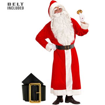Deluxe julemandskåbe kostume til herrer
