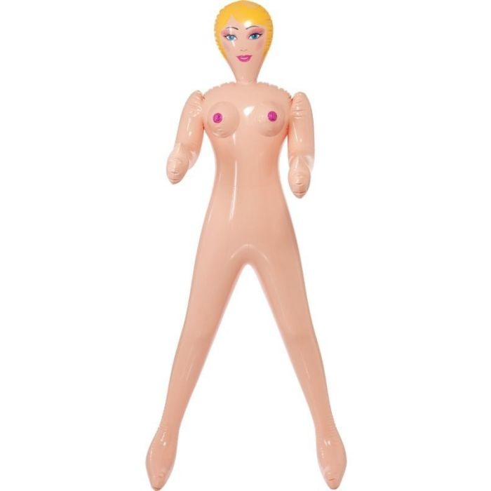 Oppustelig nøgen dame 150 cm