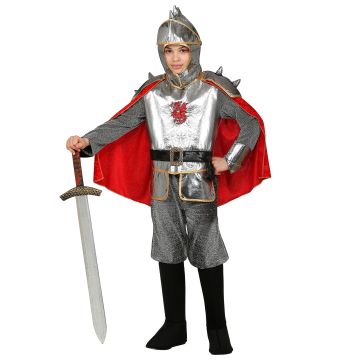 Sølvridder kostume til drenge