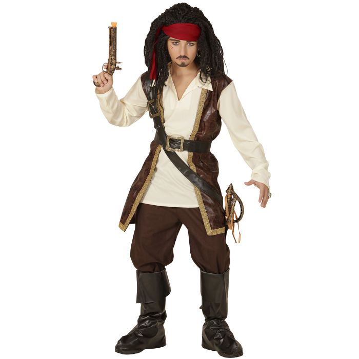 Piratkostume til drenge i seks dele