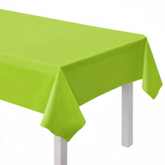 Lime grøn papirs dug - 120x180 cm