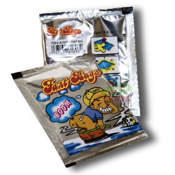 Stinkbomber 3x i poser 9x7 cm