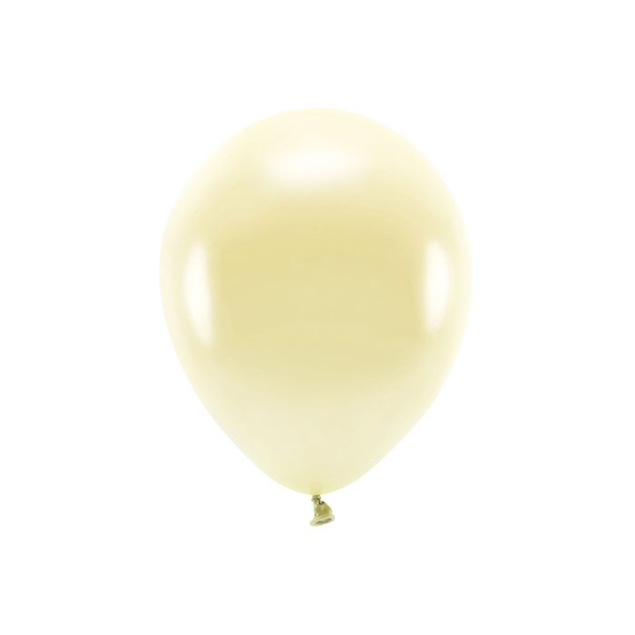 Metallic creme balloner 10x - 30 cm