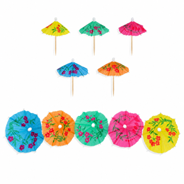 Drinks parasoller 100x cocktail paraply