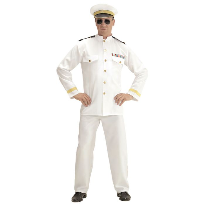 Sø kaptajn kostume mænd - 3 dele 