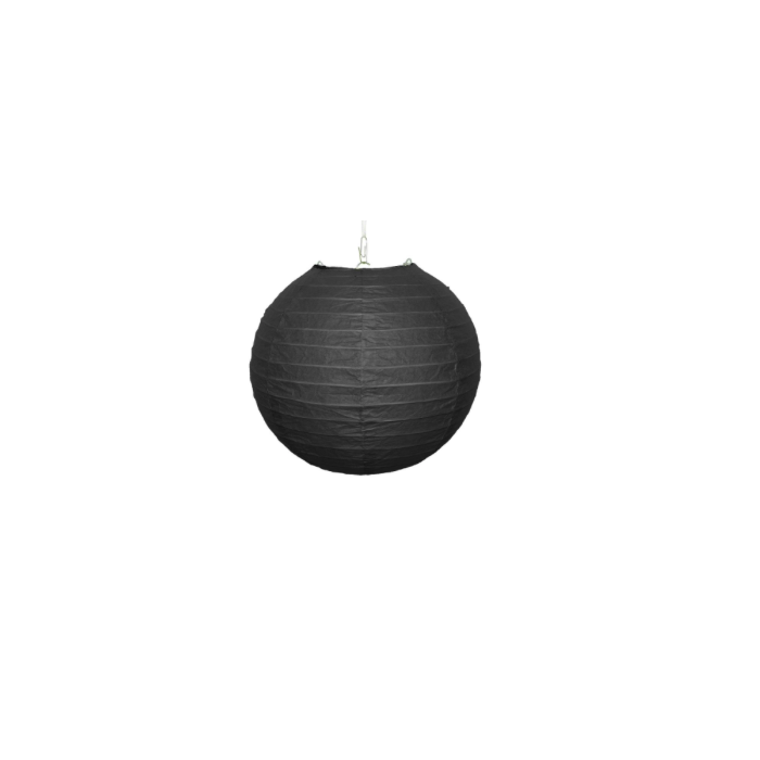 Sort lanterne 30 cm