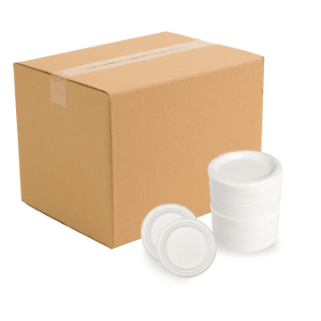 17,5 cm tallerken 800x bionedbrydelig