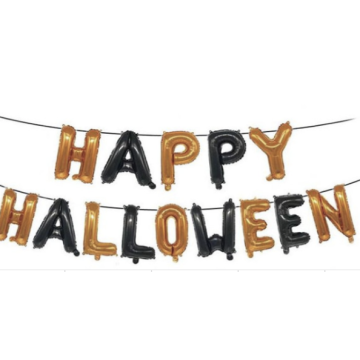 Happy halloween ballon guirlande – 65cm