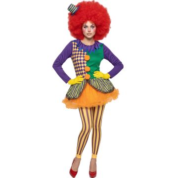 Uhyggelig joker kostume til damer