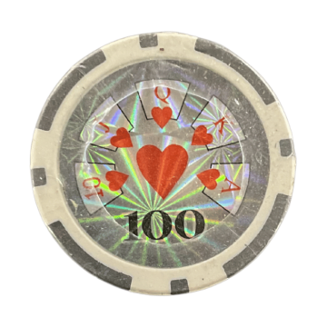 Poker chips Royal Flush 100 50x