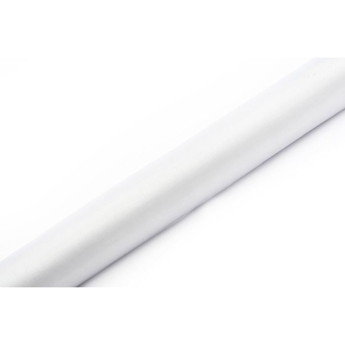 Organza Bordløber Hvid - 9 Meter