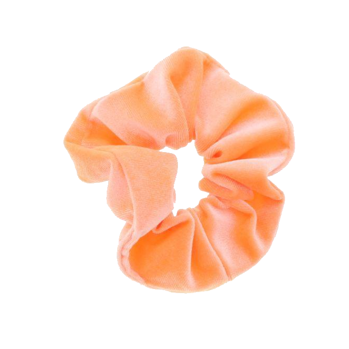 Neon UV scrunchie orange - onesize