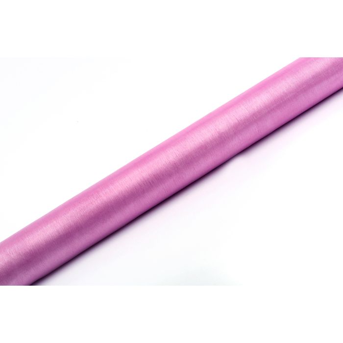 Organza Bordløber Pink - 9 Meter