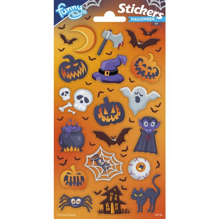 Hyggelige klistermærker Halloween