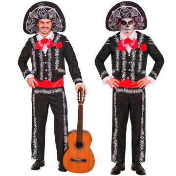 Mariachi kostume til herrer - 4 dele