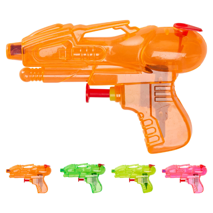 Mini vandpistol ass. 4 x - 10 cm