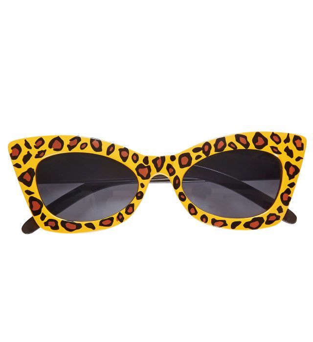 snack support eventyr 50'er vintage solbriller leopard I Bliv klar til årets temafest