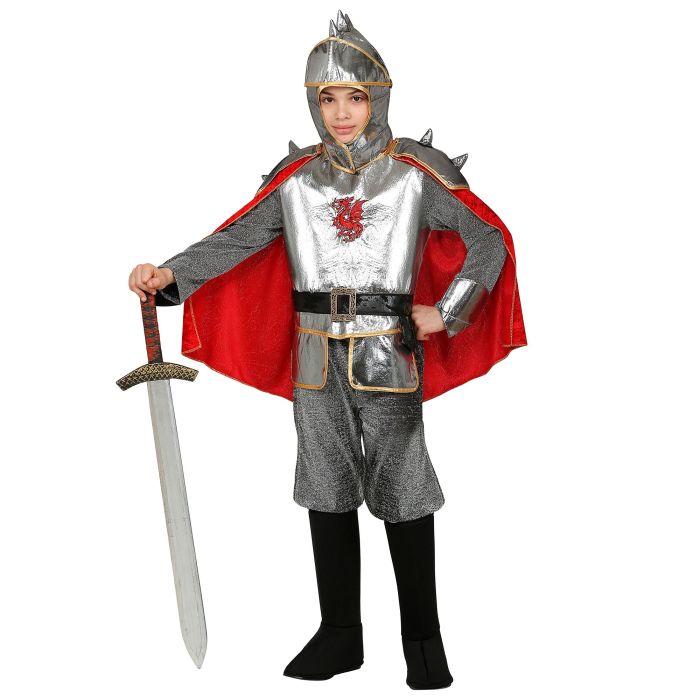 Sølvridder kostume til drenge