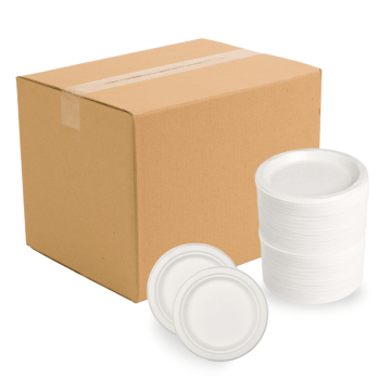 22,5 cm tallerken 400x bionedbrydelig