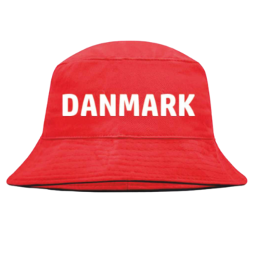 Danmark Bøllehat i Rød