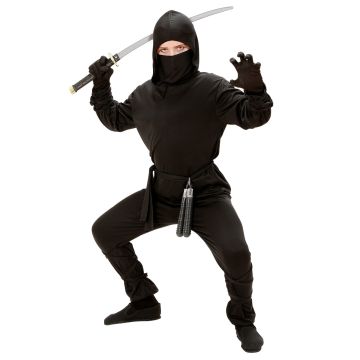 Klassisk ninjakostume til drenge