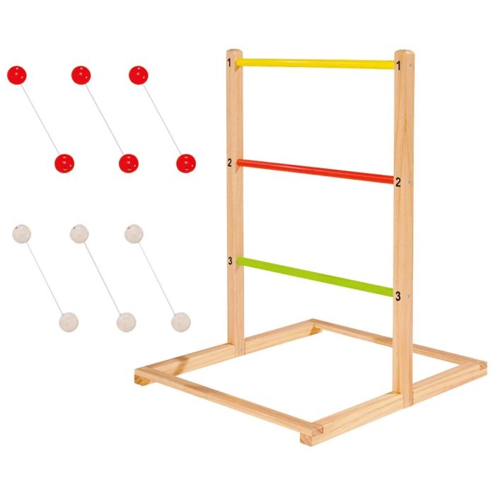 Stigegolf i træ - inkl 6 bolas