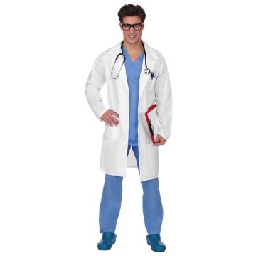 Læge kostume sæt - 3 dele