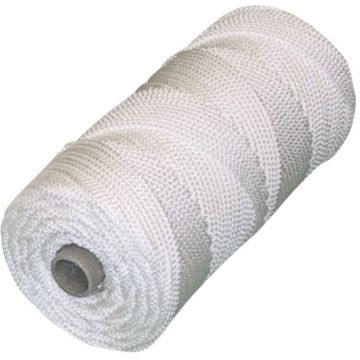 Snor 100 m x 2 mm hvid