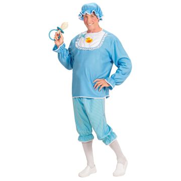 Sjovt babykostume til voksne mænd på polterabend