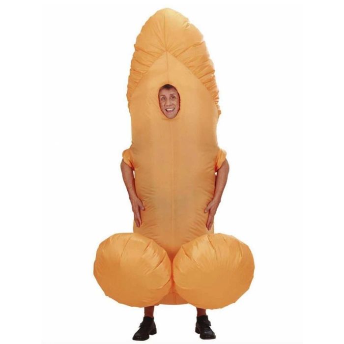 Oppusteligt penis kostume - One-size