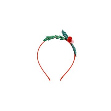 Hårbøjle med mistletoe 14,5x17 cm