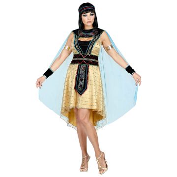 Egyptisk dronning kostume i flere farver til kvinder