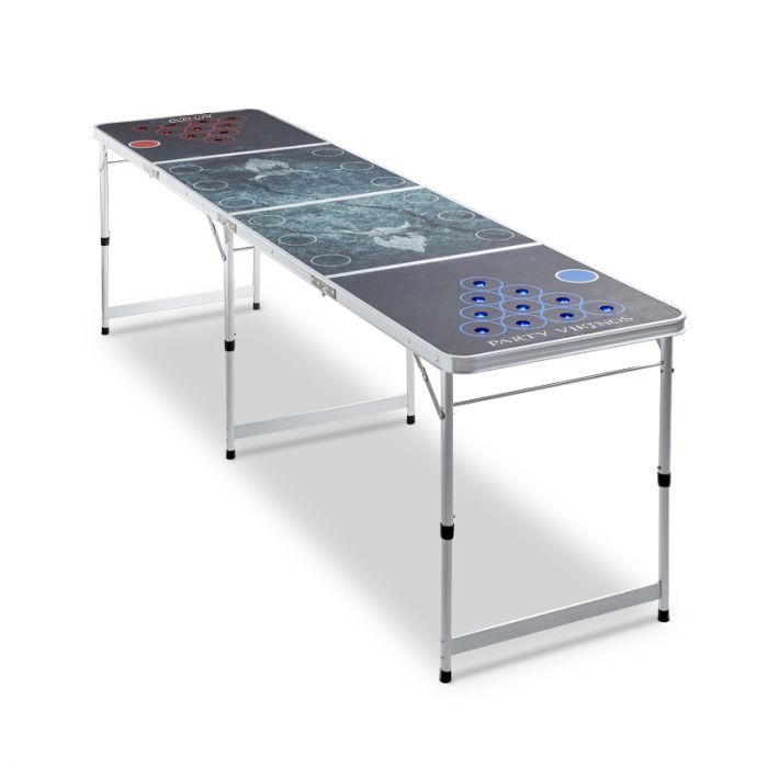 Beer Pong bord Dioder PartyVikings - Officielle mål