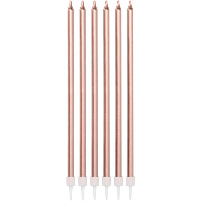 Metallic lys i rose gold 16x - 15 cm