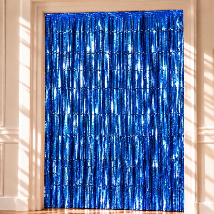 Blå Glimmerforhæng - 100 x 240 m