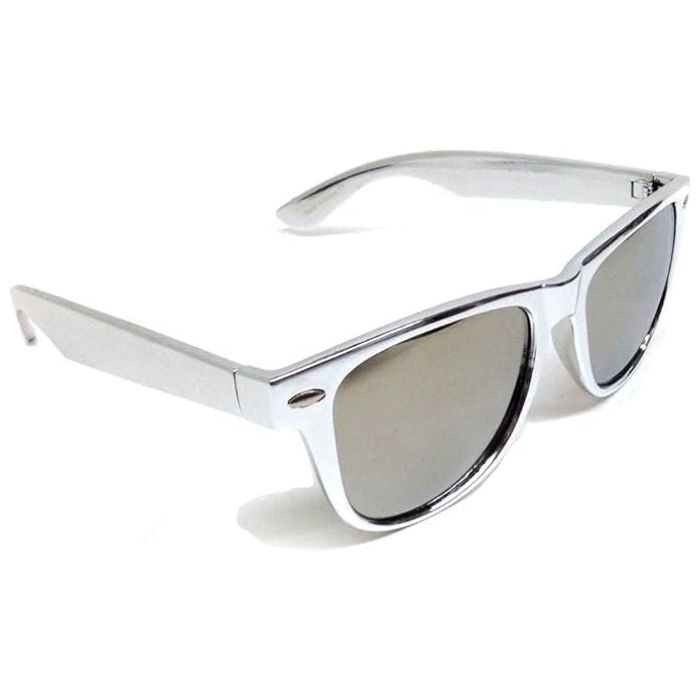 Solbriller wayfarer sølv - onesize