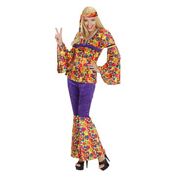 Hippie kostume til damer i velour