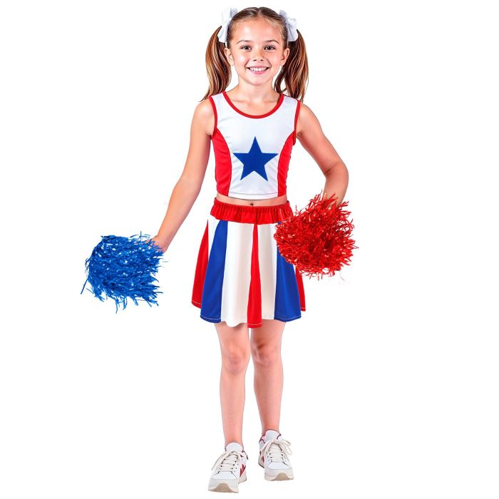 Amerikansk cheerleader kostume til piger