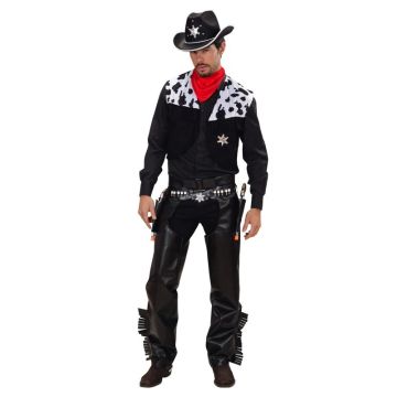 Cowboy kostume i Polyester