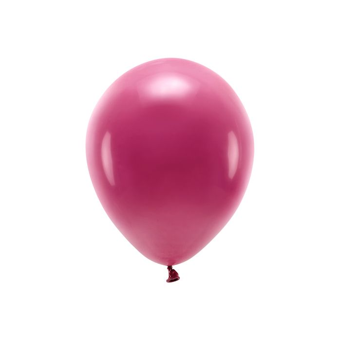 Pastel dyb rød balloner 10x - 30 cm