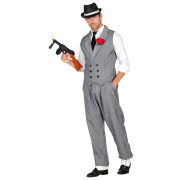 Gangster kostume til herrer med vest