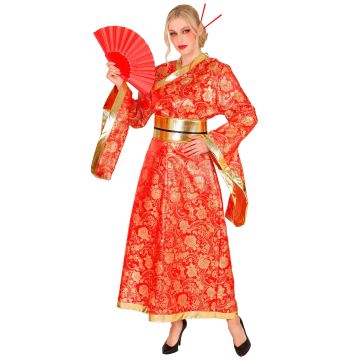 Kimono kostume til damer - 2 dele
